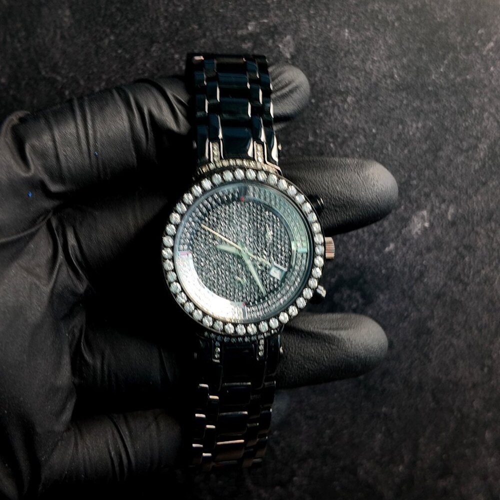 New Joe Rodeo Master Ladies Black Diamond Watch